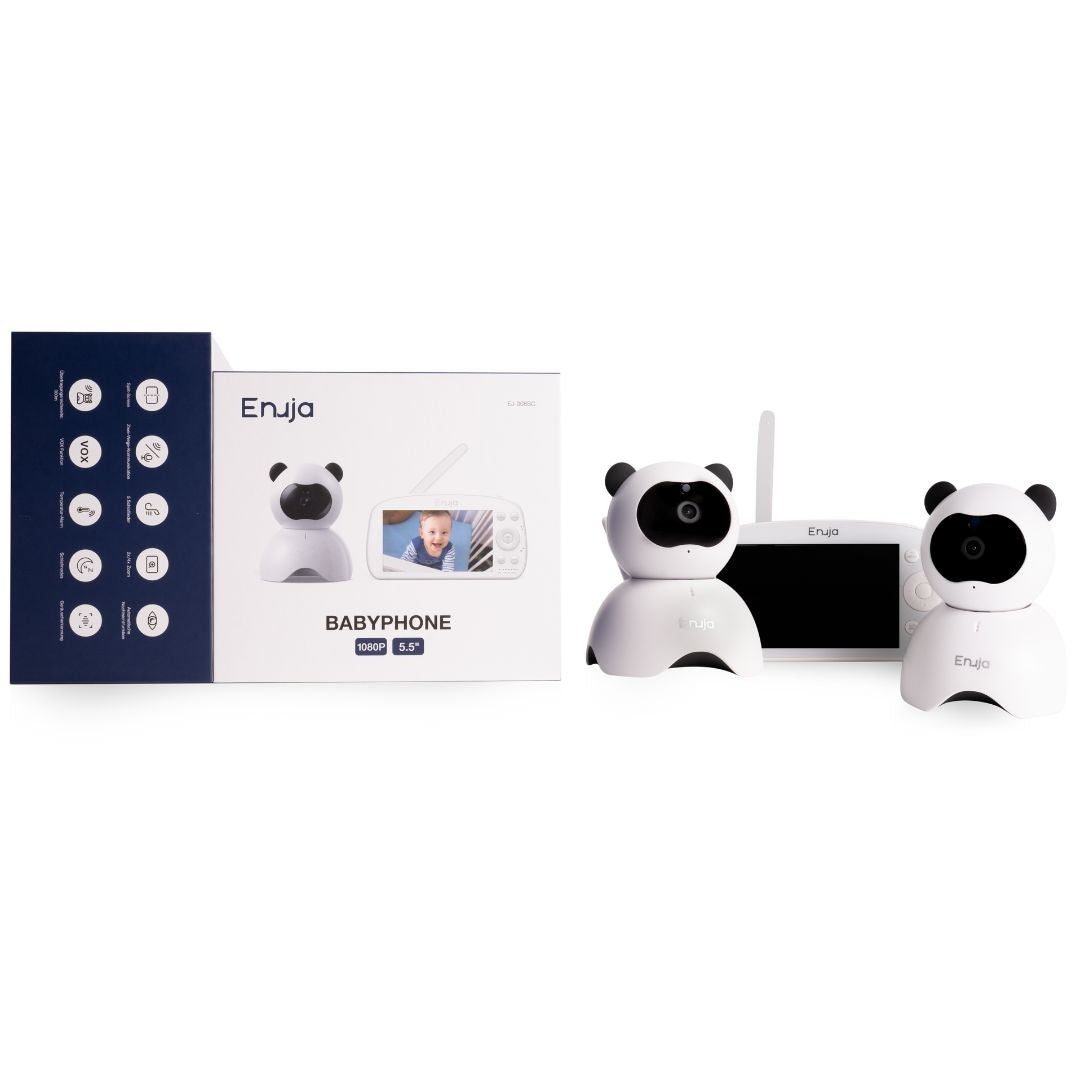 Enuja Babyphone mit Add-On Kamera Set